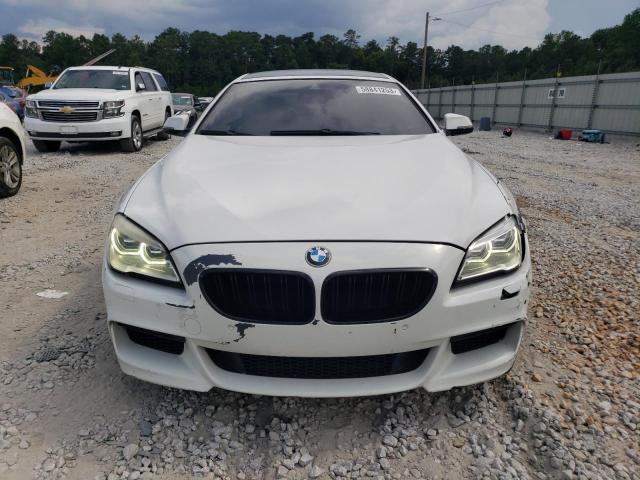 WBA6D4C5XGD976915 - 2016 BMW 650 I GRAN COUPE WHITE photo 5