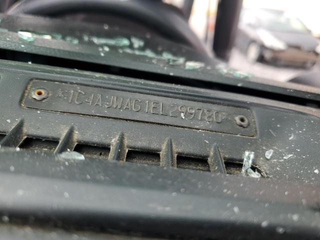 1C4AJWAG1EL299780 - 2014 JEEP WRANGLER SPORT BLACK photo 13