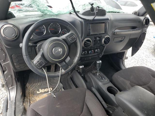 1C4AJWAG1EL299780 - 2014 JEEP WRANGLER SPORT BLACK photo 8