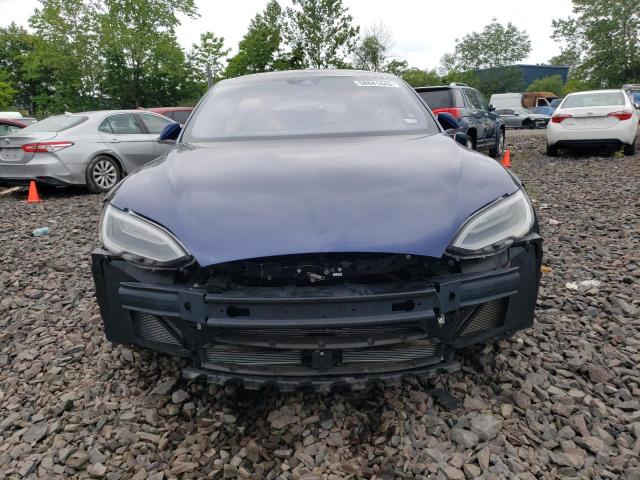 5YJSA1E46GF122834 - 2016 TESLA MODEL S Синій фото 5