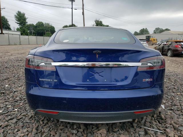 5YJSA1E46GF122834 - 2016 TESLA MODEL S Синій фото 6