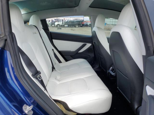 5YJ3E1EC8LF603503 - 2020 TESLA MODEL 3 BLUE photo 10