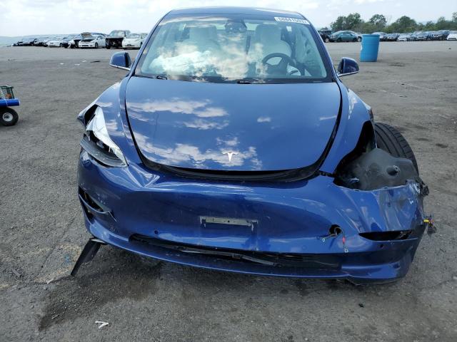 5YJ3E1EC8LF603503 - 2020 TESLA MODEL 3 BLUE photo 5
