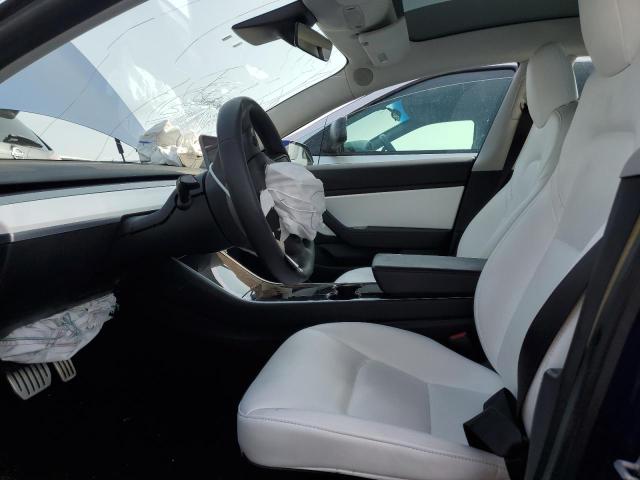 5YJ3E1EC8LF603503 - 2020 TESLA MODEL 3 BLUE photo 7