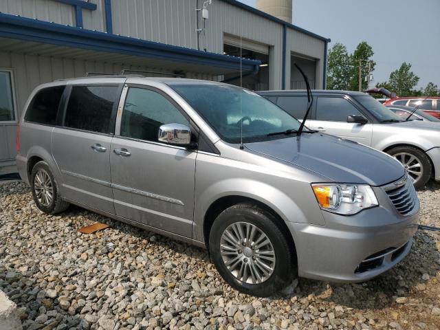 2C4RC1CG8ER178104 - 2014 CHRYSLER TOWN & COU TOURING L SILVER photo 4