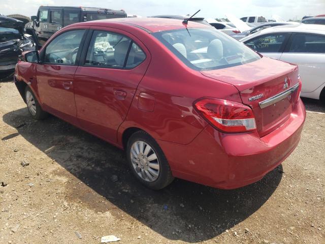 ML32F3FJ2JHF05068 - 2018 MITSUBISHI MIRAGE G4 ES RED photo 2