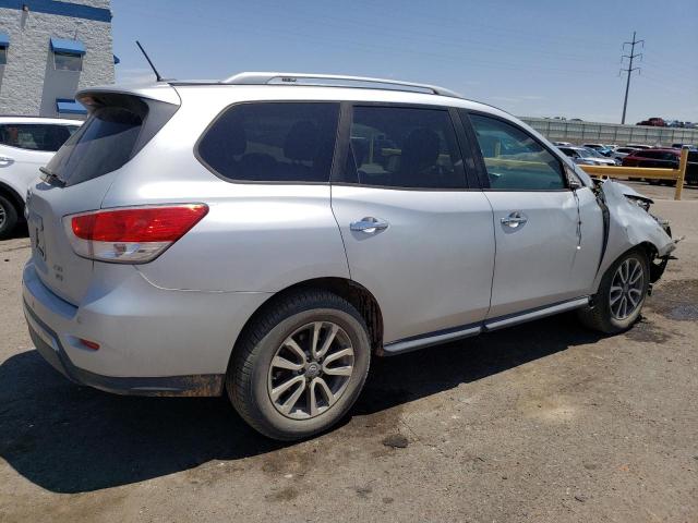 5N1AR2MMXDC678788 - 2013 NISSAN PATHFINDER S SILVER photo 3