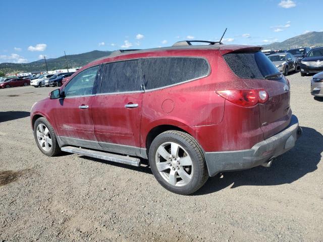 1GNKVJED8BJ293923 - 2011 CHEVROLET TRAVERSE LT 勃艮第红 照片 2
