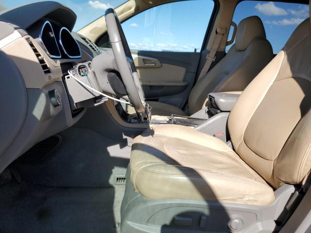 1GNKVJED8BJ293923 - 2011 CHEVROLET TRAVERSE LT 勃艮第红 照片 7