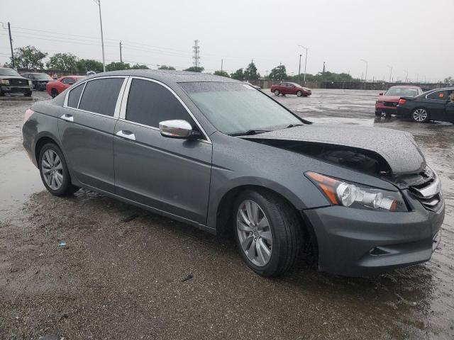 1HGCP3F8XBA018947 - 2011 HONDA ACCORD EXL GRAY photo 4