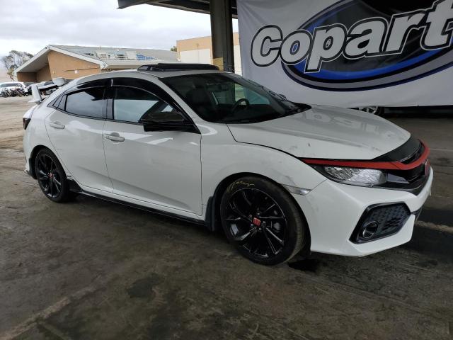 SHHFK7H90HU425147 - 2017 HONDA CIVIC SPORT TOURING WHITE photo 4