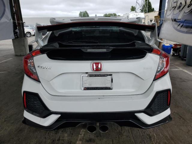 SHHFK7H90HU425147 - 2017 HONDA CIVIC SPORT TOURING WHITE photo 6