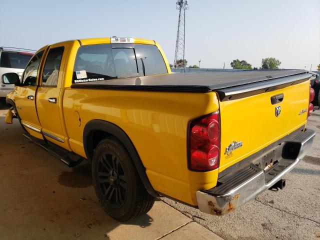 1D7HU18278S587886 - 2008 DODGE RAM 1500 ST YELLOW photo 3