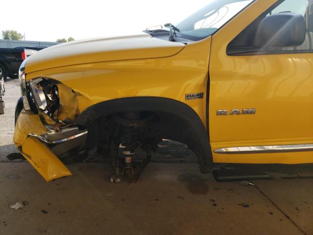 1D7HU18278S587886 - 2008 DODGE RAM 1500 ST YELLOW photo 9