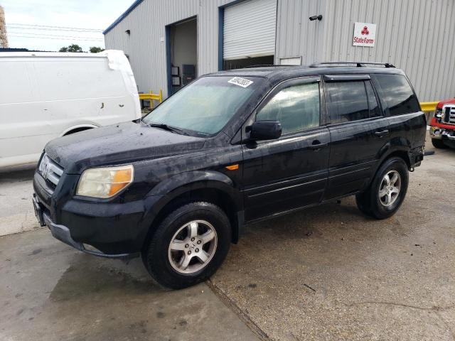 5FNYF28388B025933 - 2008 HONDA PILOT SE BLACK photo 1