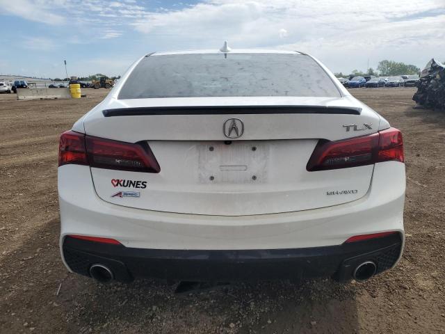 19UUB3F66KA802141 - 2019 ACURA TLX TECHNOLOGY WHITE photo 6
