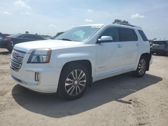 2GKFLRE38G6339099 - 2016 GMC TERRAIN DENALI WHITE photo 1