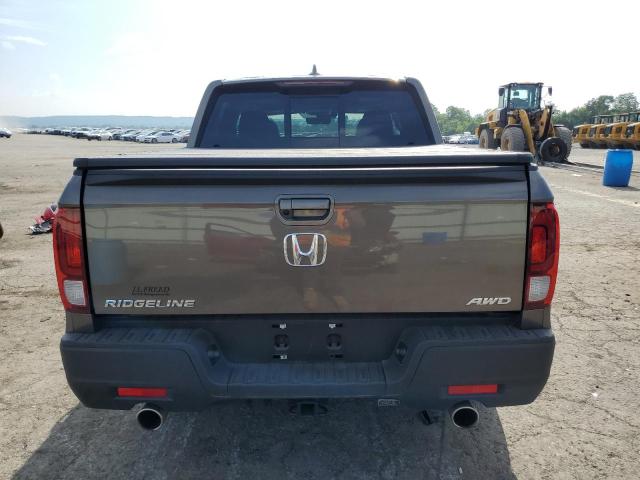 5FPYK3F52NB020736 - 2022 HONDA RIDGELINE RTL BROWN photo 6