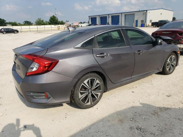 19XFC1F76GE001828 - 2016 HONDA CIVIC EXL ნაცრისფერი ფოტო 3