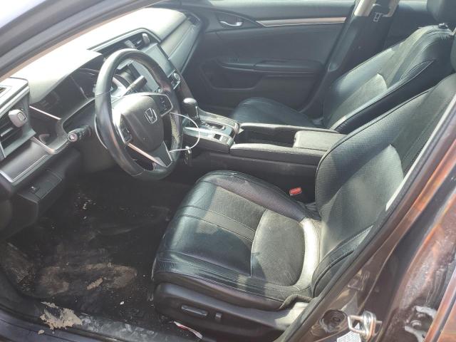 19XFC1F76GE001828 - 2016 HONDA CIVIC EXL ნაცრისფერი ფოტო 7