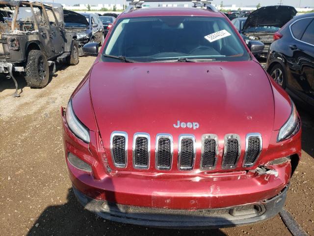 1C4PJMCS0EW298540 - 2014 JEEP CHEROKEE LATITUDE RED photo 5