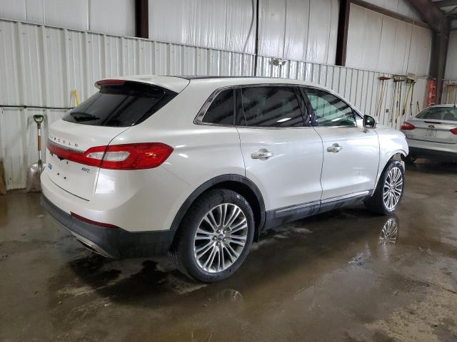 2LMTJ8LR8GBL74545 - 2016 LINCOLN MKX RESERVE WHITE photo 3