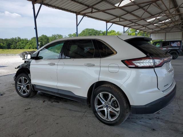 2FMPK3K91JBB07706 - 2018 FORD EDGE TITANIUM WHITE photo 2