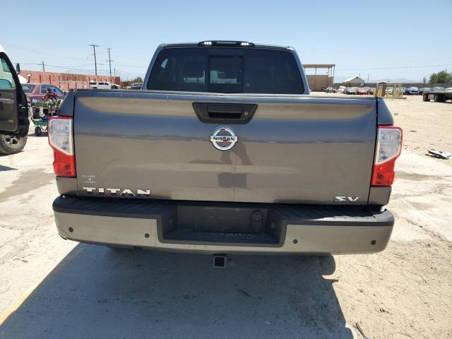 1N6AA1EF4MN519398 - 2021 NISSAN TITAN SV SILVER photo 6