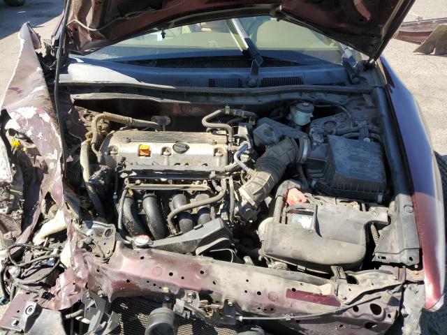 JHMCP26408C032177 - 2008 HONDA ACCORD LXP BURGUNDY photo 11