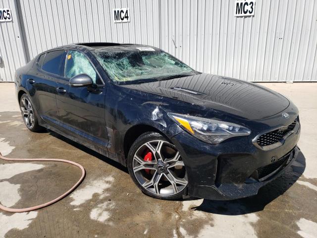 KNAE55LC3J6021804 - 2018 KIA STINGER GT2 BLACK photo 4