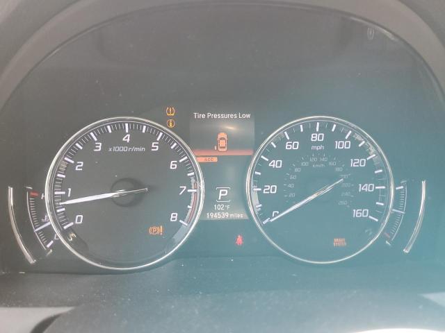 JH4KC1F93EC000509 - 2014 ACURA RLX ADVANCE შავი ფოტო 9