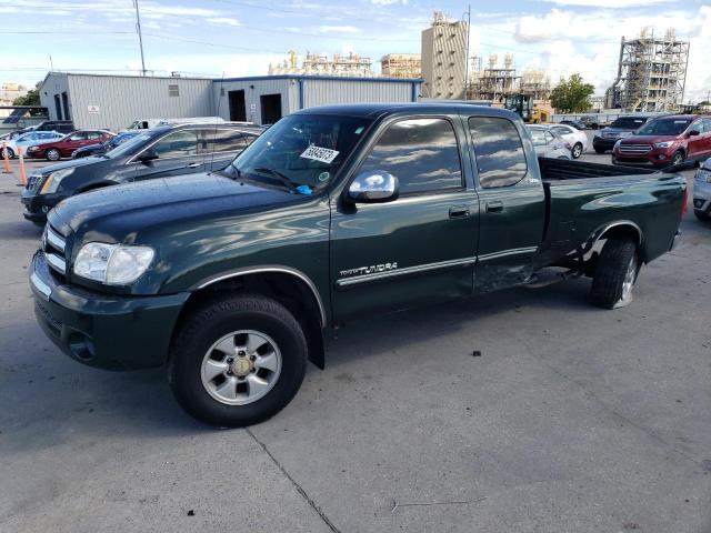 5TBRU34105S453371 - 2005 TOYOTA TUNDRA ACCESS CAB SR5 GREEN photo 1