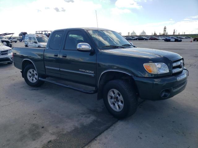 5TBRU34105S453371 - 2005 TOYOTA TUNDRA ACCESS CAB SR5 GREEN photo 4