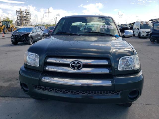 5TBRU34105S453371 - 2005 TOYOTA TUNDRA ACCESS CAB SR5 GREEN photo 5