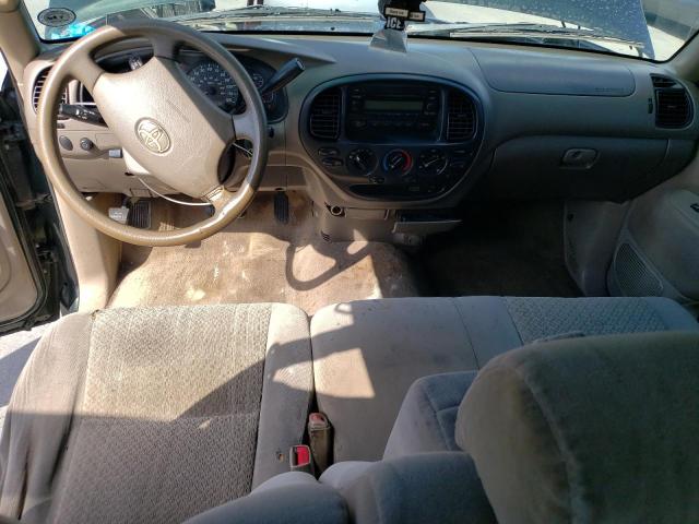 5TBRU34105S453371 - 2005 TOYOTA TUNDRA ACCESS CAB SR5 GREEN photo 8