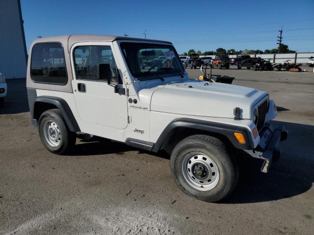 1J4FA29P91P309195 - 2001 JEEP WRANGLER / SE CREAM photo 4