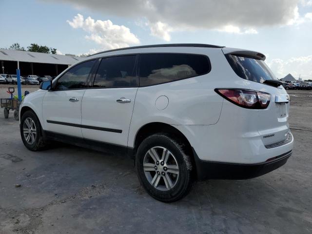 1GNKRFKD5HJ153536 - 2017 CHEVROLET TRAVERSE LS WHITE photo 2