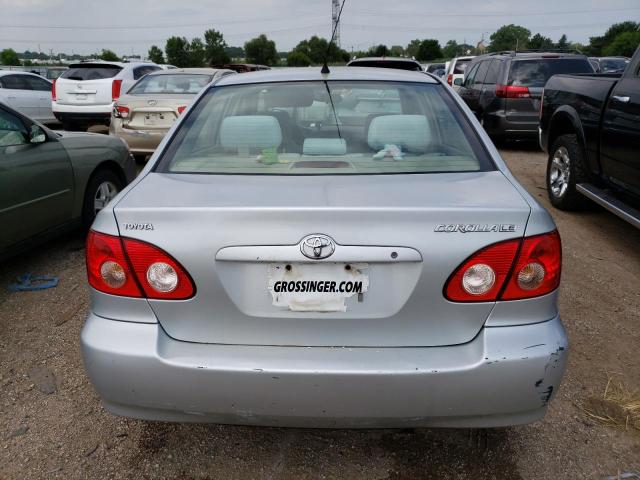 1NXBR32E18Z023005 - 2008 TOYOTA COROLLA CE SILVER photo 6