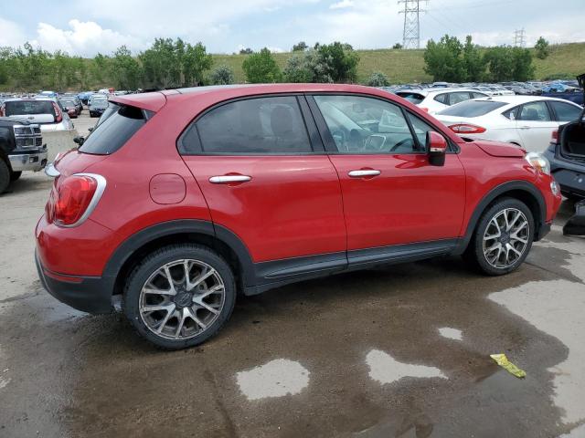 ZFBCFXET0GP333665 - 2016 FIAT 500X TREKKING PLUS RED photo 3