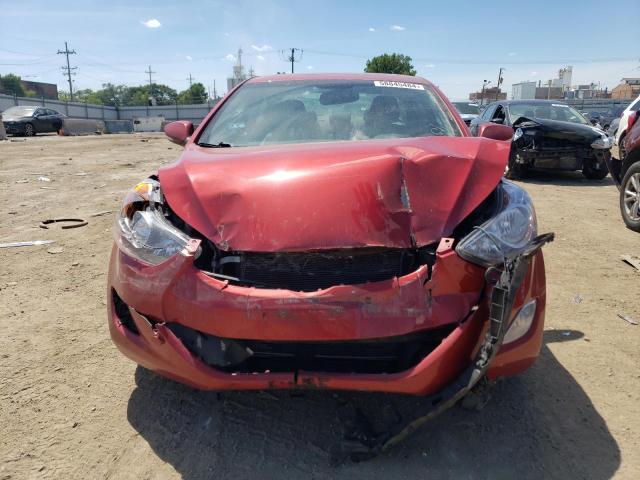 KMHDH4AE1DU736502 - 2013 HYUNDAI ELANTRA GLS RED photo 5