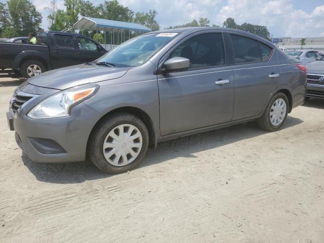 3N1CN7AP0HL902250 - 2017 NISSAN VERSA S GRAY photo 1