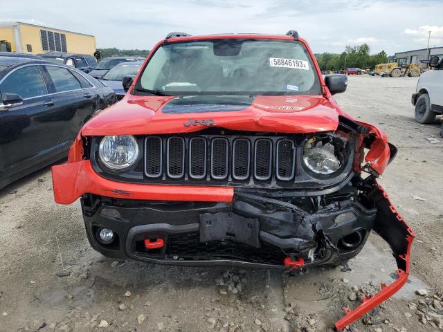 ZACCJBCT4GPD18820 - 2016 JEEP RENEGADE TRAILHAWK RED photo 5