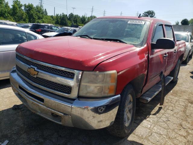 3GCPKREAXCG168596 - 2012 CHEVROLET SILVERADO K1500 LS RED photo 1