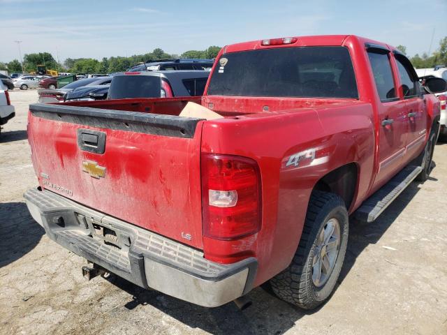 3GCPKREAXCG168596 - 2012 CHEVROLET SILVERADO K1500 LS RED photo 3