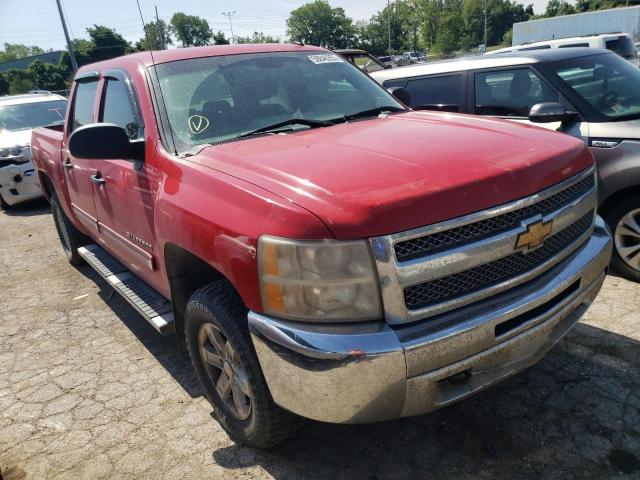 3GCPKREAXCG168596 - 2012 CHEVROLET SILVERADO K1500 LS RED photo 4