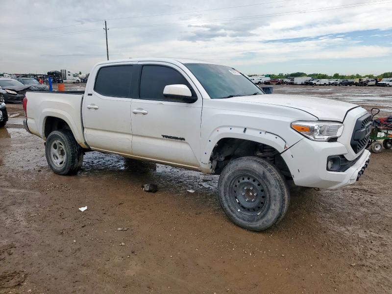 3TMAZ5CN8KM084230 - 2019 TOYOTA TACOMA DOUBLE CAB WHITE photo 4