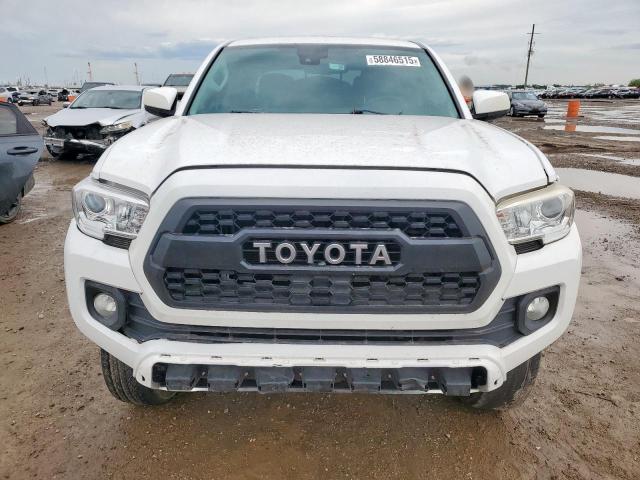 3TMAZ5CN8KM084230 - 2019 TOYOTA TACOMA DOUBLE CAB WHITE photo 5