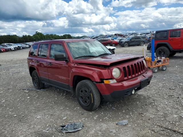 1C4NJRBB5CD624816 - 2012 JEEP PATRIOT SPORT RED photo 4