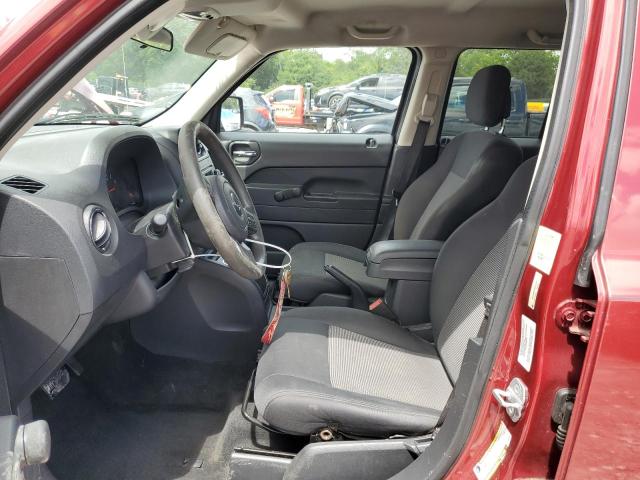 1C4NJRBB5CD624816 - 2012 JEEP PATRIOT SPORT RED photo 7