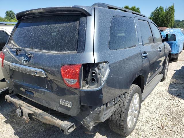 5TDBY67A88S015812 - 2008 TOYOTA SEQUOIA PLATINUM GRAY photo 3